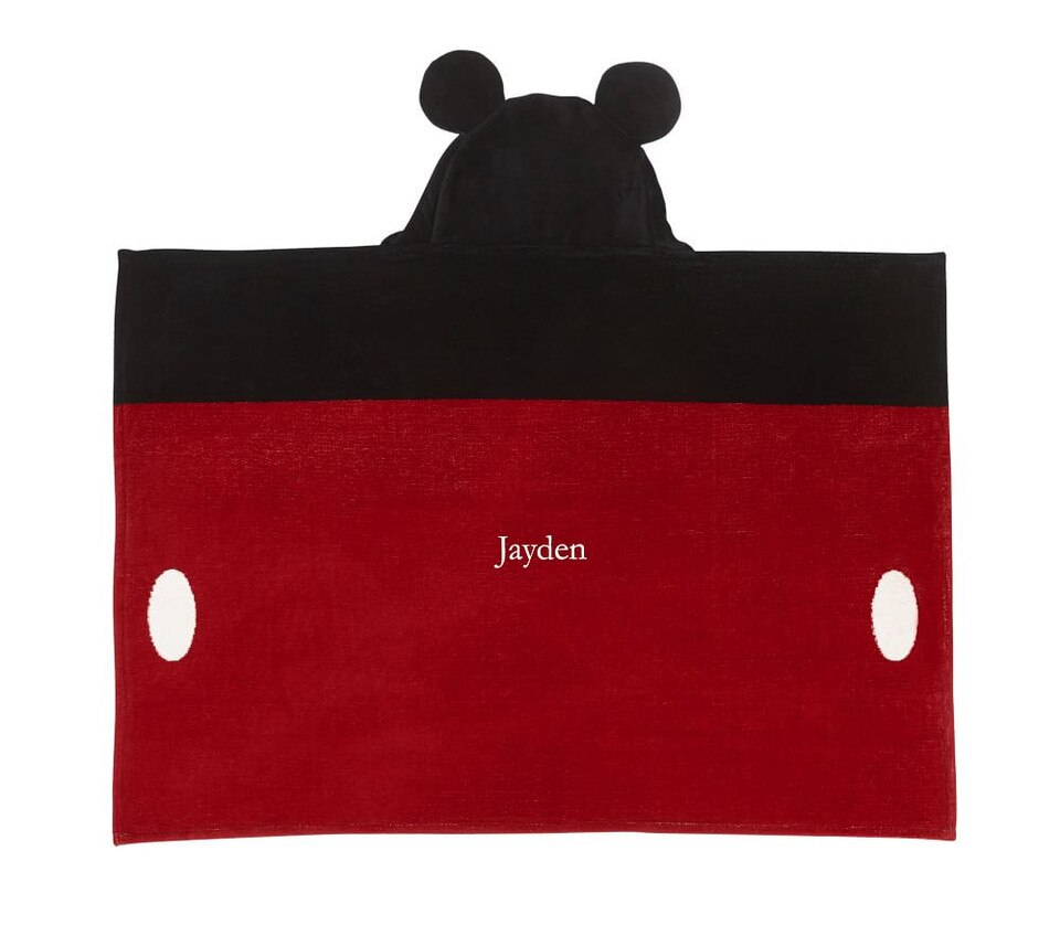 Disney® Mickey Mouse Baby Hooded Towel Pottery Barn Kids UK